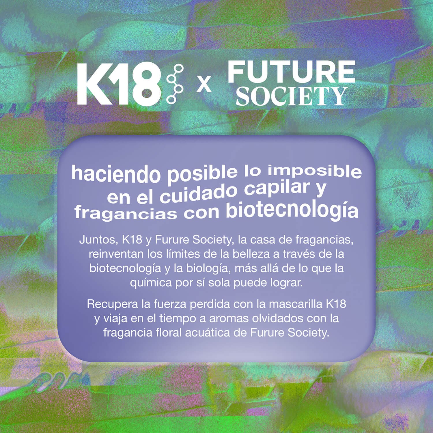 MOLECULAR REPAIR LEAVE-IN MASK K18 X FUTURE SOCIETY (MASCARILLA PARA CABELLO)